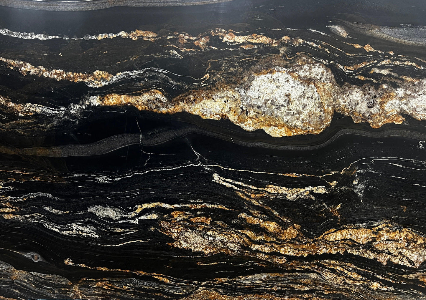 Black Taurus Extra Leathered Granite