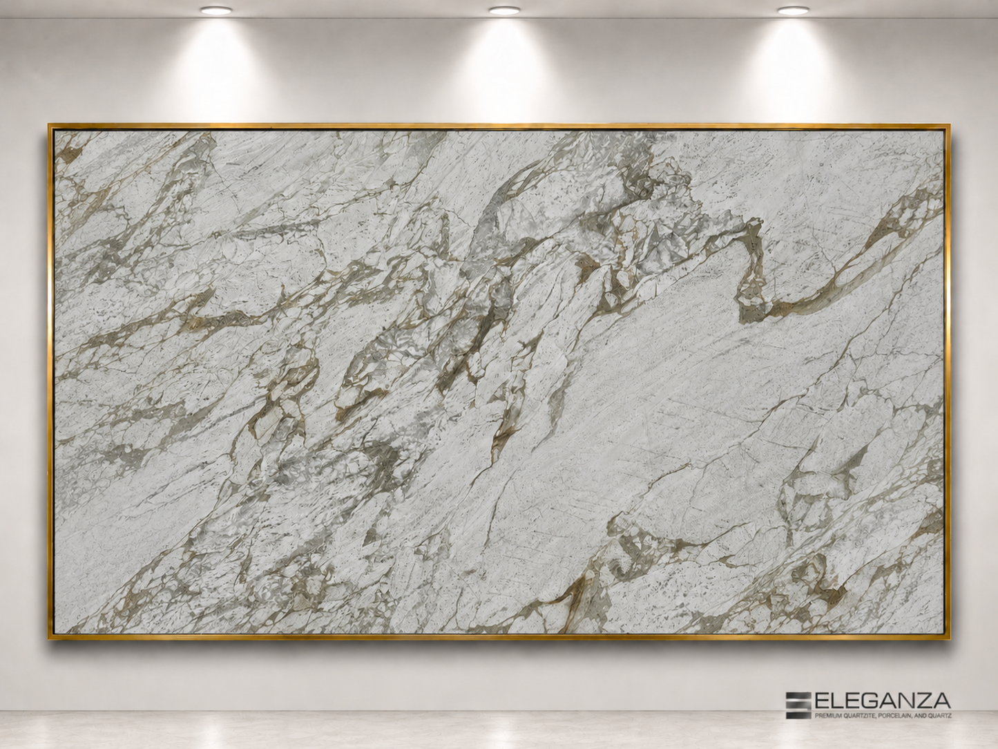 Calacatta Michelangelo Polished Premium Quartzite