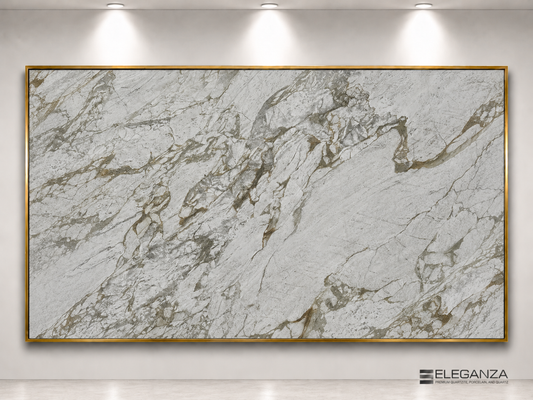 Calacatta Michelangelo Polished Premium Quartzite